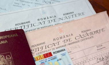 Certificate de naștere și căsătorie românești
